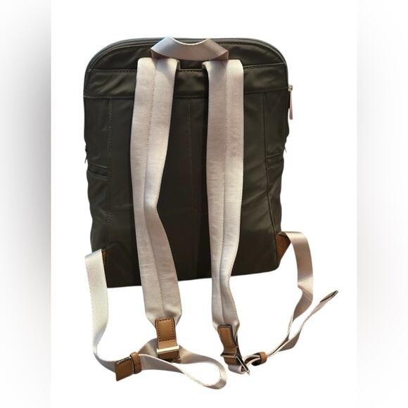 Michael Kors Olive Nylon Backpack - Picture 7 of 16